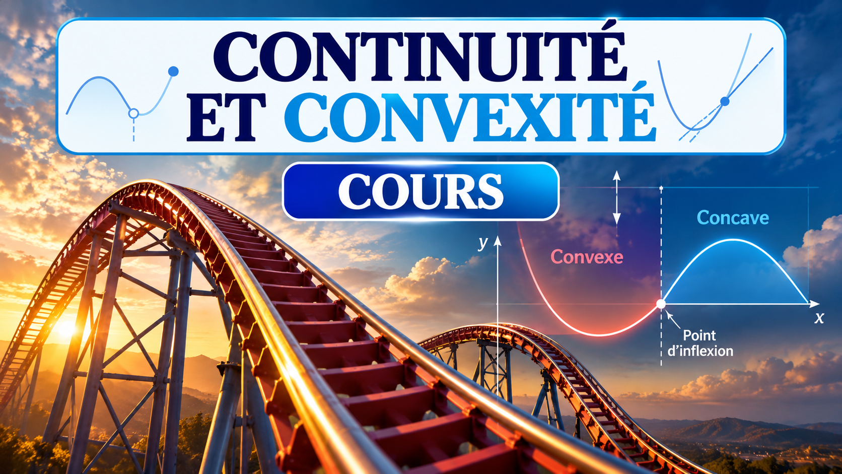 Bandeau illustré du cours sur la continuité et la convexité