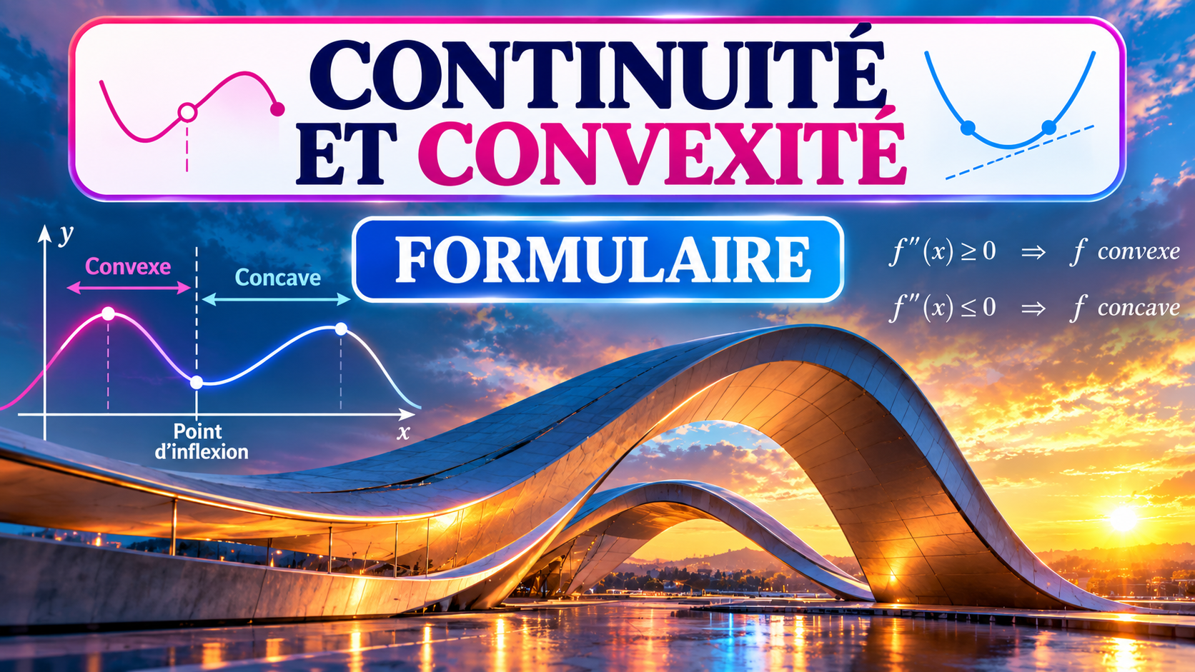 Bandeau Formulaire sur la continuité et la convexité