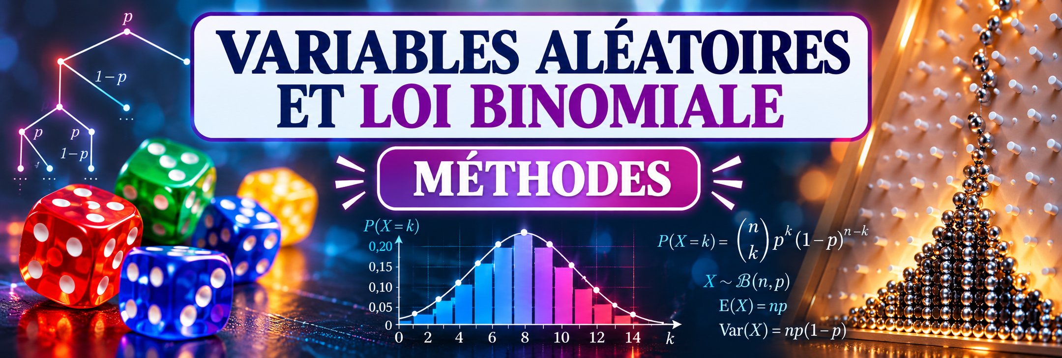 Méthodes sur les variables aléatoires et la loi binomiale